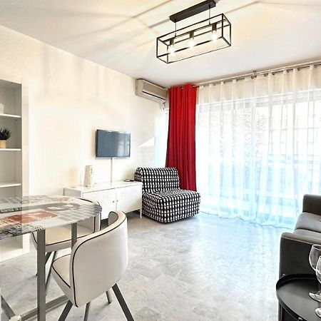 Beau Studio Centre Juan Les Pins A 300M Des Plages Антиб Екстериор снимка