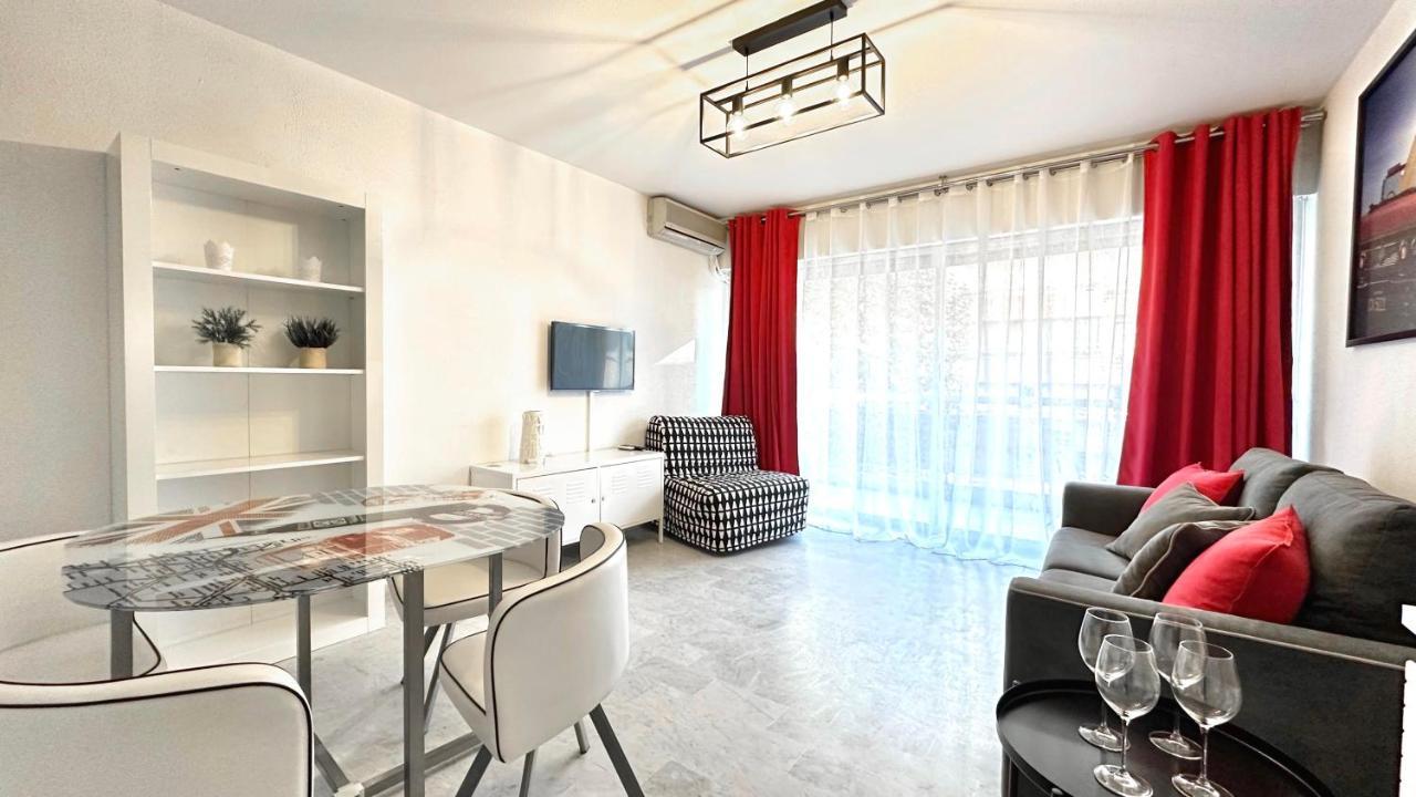 Beau Studio Centre Juan Les Pins A 300M Des Plages Антиб Екстериор снимка